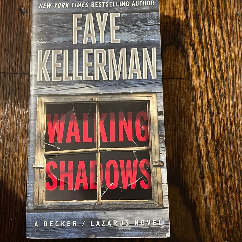 Book by Faye Kellerman. Walking shadows